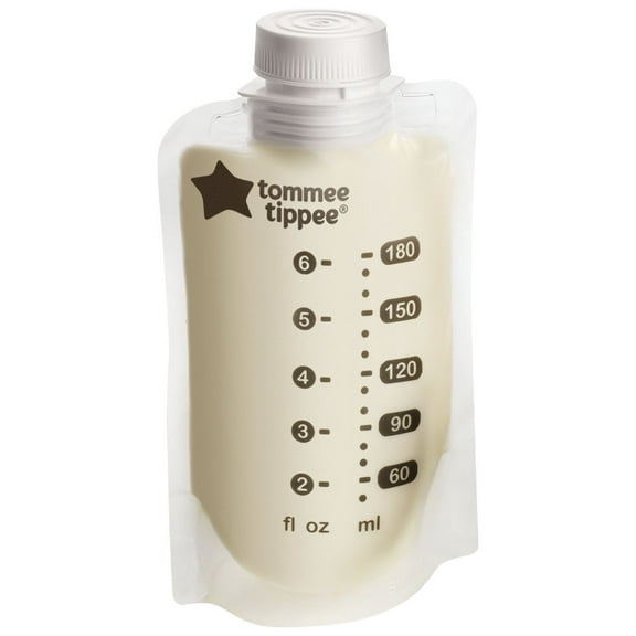 Tommee Tippee Breast Milk Pouches (70 Count) Compatible with All Leading Breast Pumps and Bottle Nipples, BPA-Free