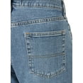 thumbnail image 2 of Wrangler Authentics Men's Classic Relaxed Fit Five Pocket Jean Short, Light Wash Flex, 36, 2 of 3