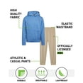 thumbnail image 7 of RBX Boys Sweatpants Set - 2 Piece Soft Fleece Hoodie Sweatshirt and Boys Jogger Pants Set (8-12), 7 of 7