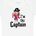 thumbnail image 4 of Inktastic I'm the Captain Pirate Girl Girls Baby Bodysuit, 4 of 5