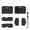 Black, variant on Protective Case Compatible for KODAK PIXPRO FZ45, Camera Silicone Cover Housing Shell Action Camera Frame Protector Cam Bracket Mount Sleeve Guard(Case Only)(Sold without manufacturer warranty)