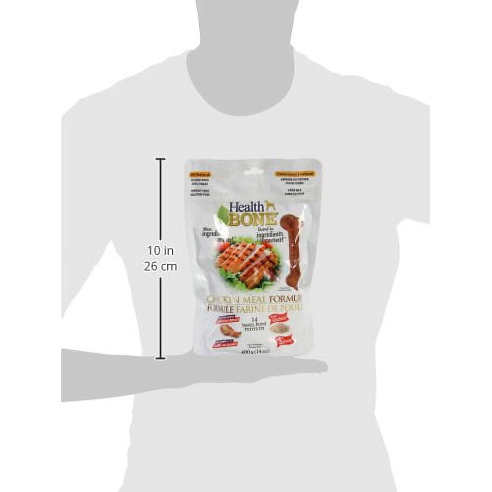 Petit os de poulet d'Omega Paw Health Bone pour chiens