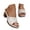 White, variant on CAIXIA Women's Flat Sandals Women's Summer Platform Slide Sandals with High Heel Open Toe Casual Comfort Outdoor Footwear,White