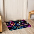 thumbnail image 6 of Note Non-Slip Polyester Door Rug Chair Mat Kitchen Rugs, Machine Washable, 6 of 6