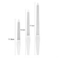 thumbnail image 6 of UDIYO Salon Buffer Double Head Non-Slip Handle Nail Polishing Multifunctional 2 in 1 Manicure Tool Dual Use Stainless Steel Nail File Dead Skin Push Polisher Nail Supplies, 6 of 7