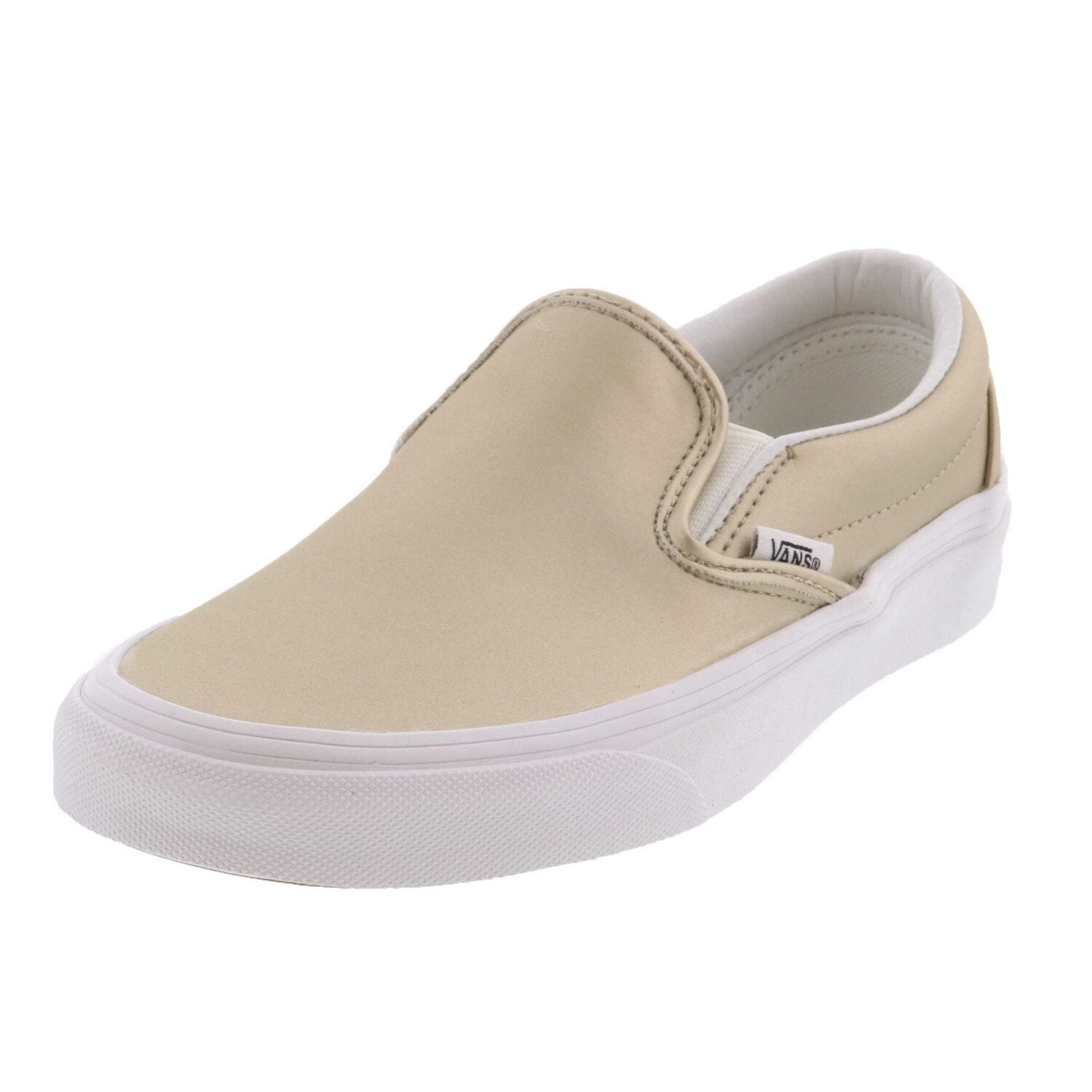 gold slip on vans