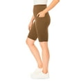thumbnail image 3 of Woman Within Plus Size Stretch Cotton Pocket Bike Short, 3 of 5