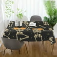 thumbnail image 3 of Yayeee Tablecloths 60" x 108" Rectangle Wrinkle Resistant Party Table Cover, Halloween Dancing, 3 of 8