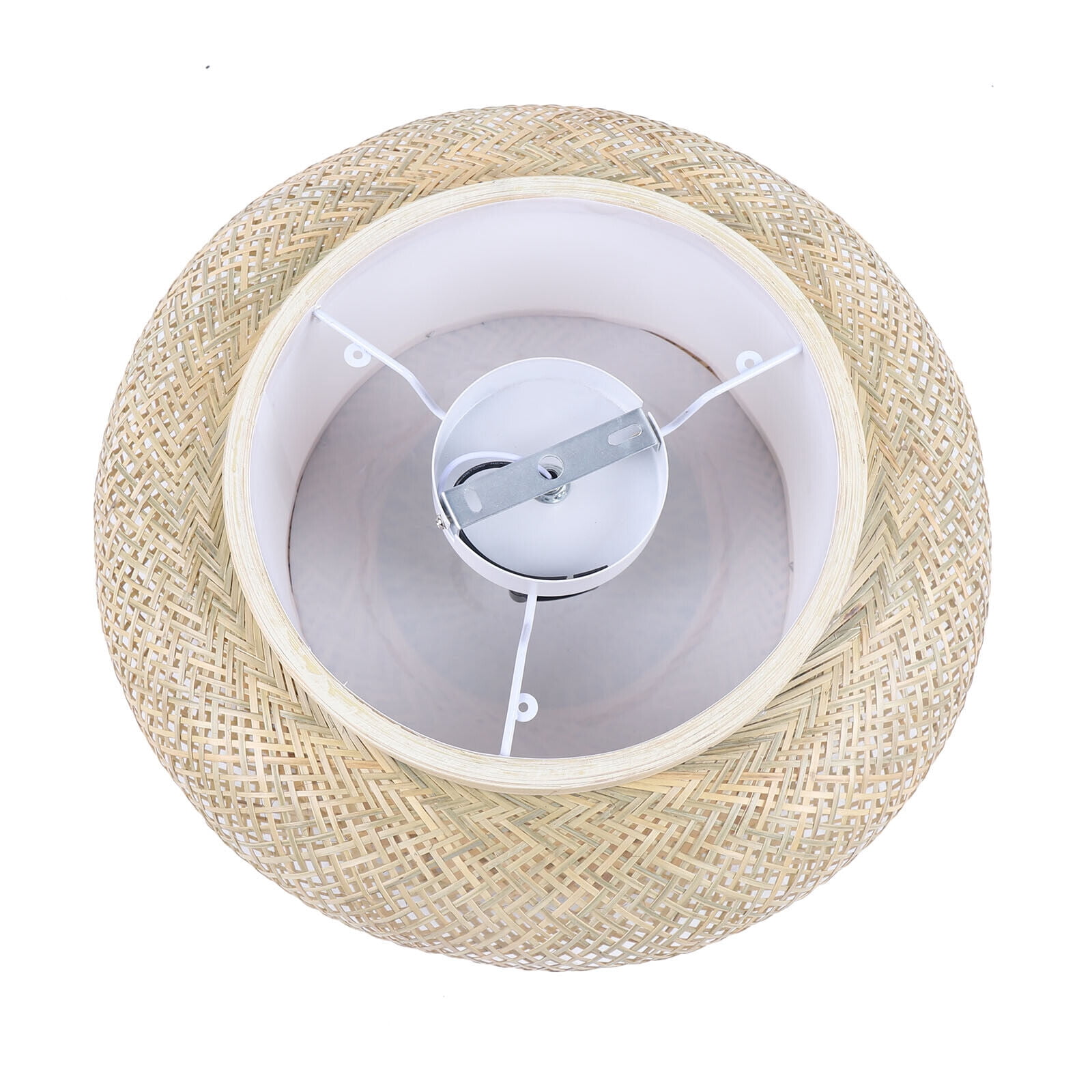 Bamboo Ceiling Light Rustic Bamboo 110V 19.68*6.29in Bamboo Ceiling Light for Both Lighting and Decoration