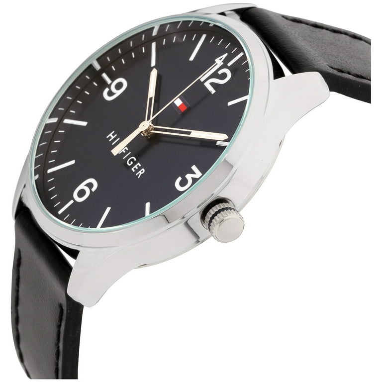 Tommy Hilfiger Essentials Quartz Men\'s Blue Watch 1791520 Dial Movement