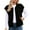 Black, variant on Kaondbfi Outerwear Vests for Women, Vest Tops Zipper Up Cap Sleeve Side Pockets Knit Sleeveless Oversized Vests Womens Winter Coat