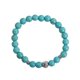 thumbnail image 1 of Granjero Gordo Colgante con motivo animal, pulsera de cuentas de piedra natural (azul, colgante de vieira), 1 of 5