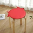 thumbnail image 4 of Coussin de Siège Rond pour Chaise de Jardin pour Tabouret de Patio Extérieur et Mobilier de Salle à Manger, 4 of 5