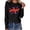 D1-Black54, variant on Womens 250th Anniversary USA T-Shirt O Neck Long Sleeve Independence Day Tee Splatter Union Jack Print Patriotic T Shirt