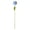 Light Blue, variant on Artificial Crochet Flowers Bouquet, Handmade Knitted Flowers, Completed Crocheted Tulips Flowers Gift for Mother's Day Birthday Wedding Home Decor, 17.7 Inch, Allergy-Friendly,Light Blue