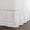 White, variant on Eyelet Bed Skirt Ruffled Design Embroidered Scalloped Edge 14 Inch Drop Decorative Dust Ruffle For Bedroom Bedding