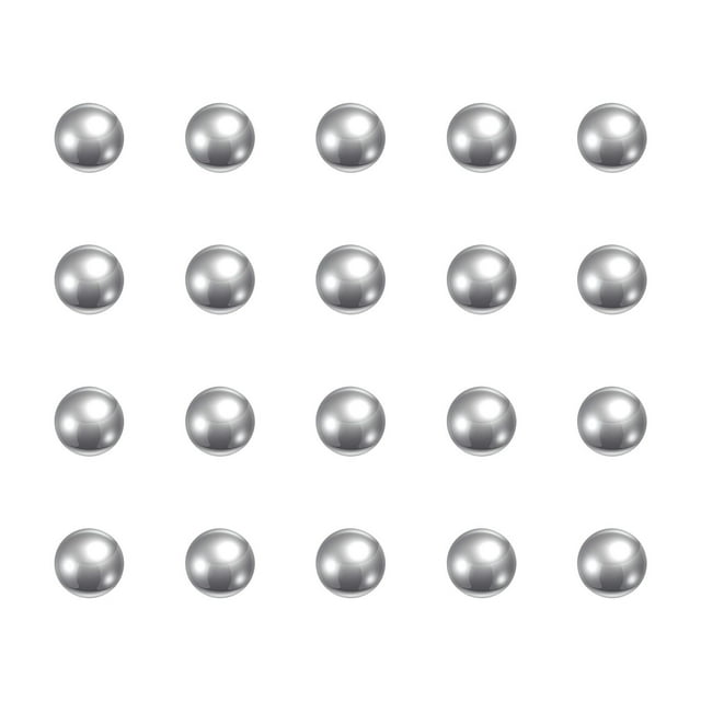 Unique Bargains Billes de Roulement en Acier Inoxydable 440C de 3 mm G25 de Précision, Lot de 250