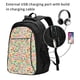 thumbnail image 2 of Easygdp Travel Mochila para Laptop de Viaje con Puerto USB, Mochila para Laptop con Puerto de Carga USB para Mujeres y Hombres, 2 of 7