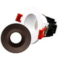 thumbnail image 1 of Multi Pack 2" SnapTrim Bronze Baffle Trim Canless Downlight, 1 of 2