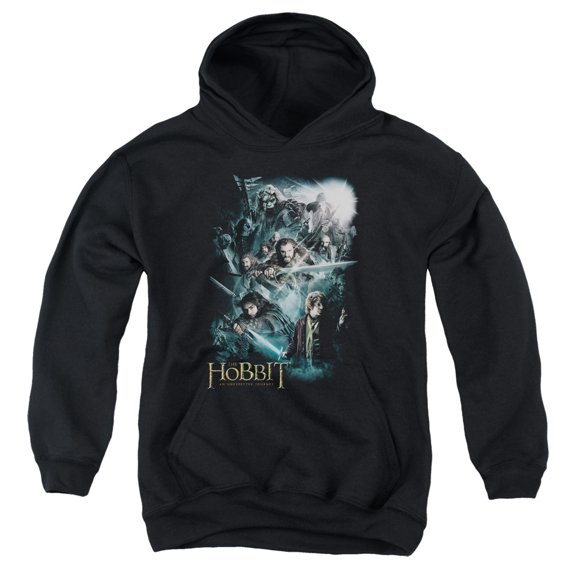 The Hobbit - Epic Adventure - Youth Hooded Sweatshirt - Large