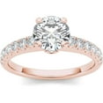 thumbnail image 1 of 1-1/2 Carat T.W. Diamond Classic 14kt Rose Gold Engagement Ring, 1 of 1