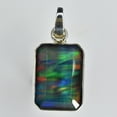 thumbnail image 4 of A+ CERTIFIED Natural Opal 26 Ct 925 Starling Silver Emerald Pendant Free Gift, 4 of 7