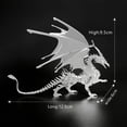 thumbnail image 3 of Maqueta metálica 3D de un dragón mecánico que respira fuego, 3 of 7