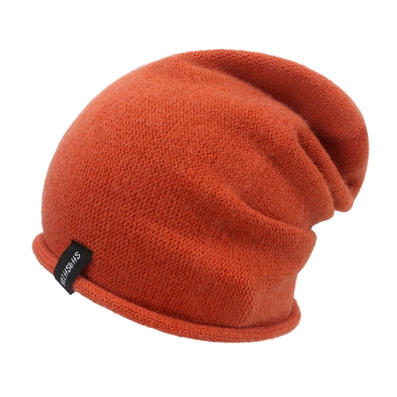 LEKODE Thin Beanie Skull Cap Knit Hat Women Hat Brimless Hats for Men Mens Caps for Women A One Size