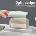 thumbnail image 6 of Transparent Wall - Mounted Toilet Tissue Box, Non - Perforated Toilet Paper Holder & Storage Rack for Bathroom Organization, 6 of 7