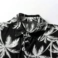 thumbnail image 6 of Fancifize Boys Cotton Hawaiian Shirts Short Sleeve Summer Beach Button Down Top Casual Aloha Luau Shirts for Kids, 6 of 9