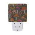 thumbnail image 4 of Yayeee LED Plug in Night Light for The Home with Auto Dusk to Dawn Light Sensors, 2 Pack, Vibrant Mushroom, 4 of 5