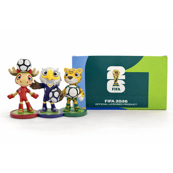 Set Figuras Mascotas Fifa World Cup 2026 Producto Oficial