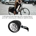 thumbnail image 3 of Faro Retro Vintage Para Bicicleta Delantera, Soporte De 6 LED Para, 3 of 7