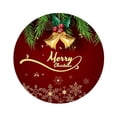 thumbnail image 2 of PALIFEUR Christmas Rugs for Living Room, 19.7 x 19.7 Inch Holiday Snowflake Decor Area Rug for Bedroom, Non Slip Washable Christmas Living Room Rug for Festival Party Decorations, 2 of 7