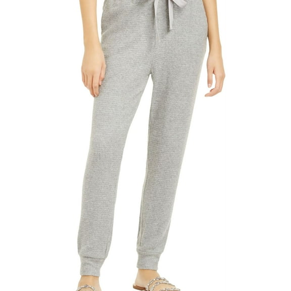1.STATE Womens Cozy Athletic Jogger Pants, Grey, Medium