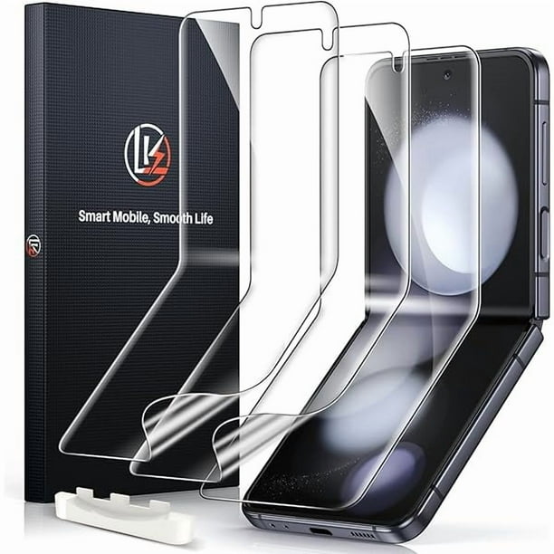 wonima11 LK 3 Pack for Samsung Galaxy Z Flip 5 Screen Protector, Touch Sensitive, Full Coverage Case Friendly, Premium Quality Soft TPU (Not Glass) HD Clarity Screen Protector for Galaxy Z Flip 5
