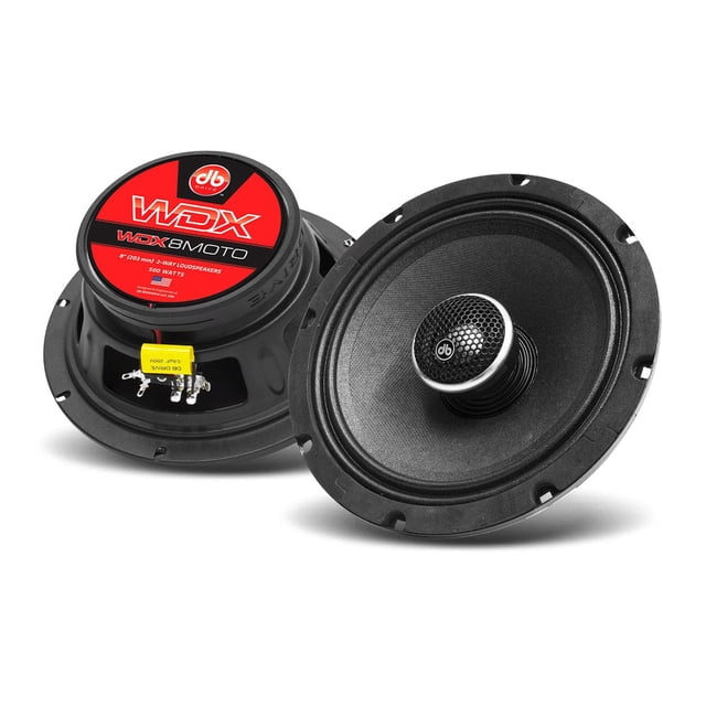 Bocinas Coaxiales Marinas DB Drive WDX8MOTO 500 Watts 8 ... DB Drive WDX8MOTO