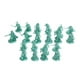 thumbnail image 3 of 20 figuras de soldados antiguos, modelos de guerreros, regalos de cumpleaños, figuras en miniatura, diseño de diorama para juegos, manualidades, Verde, 3 of 8