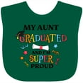 thumbnail image 3 of Inktastic My Aunt Graduated and I'm Super Proud Boys or Girls Baby Bib, 3 of 4