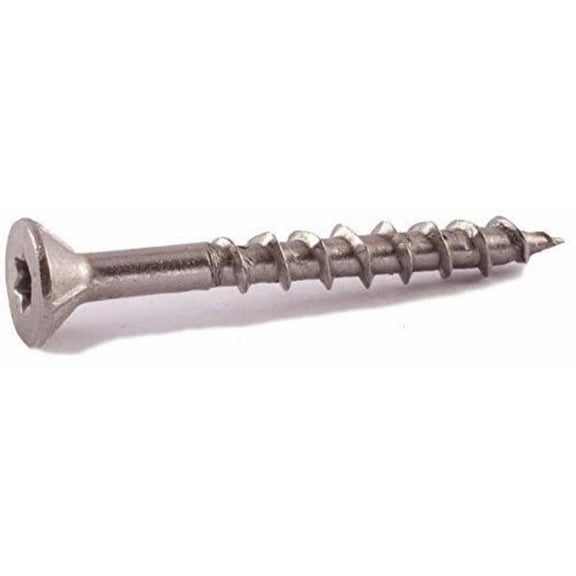 Simpson Strong-Tie S10300WPB Deck-Drive DWP Wood SS Screw #10 x 3 in. T-25, Flat Head, Type 305 (1750-Qty)