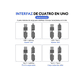 thumbnail image 2 of Cable Tipo C Carga Rapida 4en1 240w Para iPhone Macbook Vivo Xtellar gris, 2 of 4