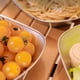 thumbnail image 2 of Plato de fruta de hojalata con forma de barco retro, bandeja para aperitivos con semillas de melón (Ciudad rural), 2 of 7