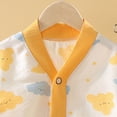 thumbnail image 4 of CAUYDY Little Kids Girl Pajamas Newborn Sleepers Child Long Sleeve Shirt and Pants 2Pcs Comfy Outfits Set Baby Girls Fall Winter Clothes 2T 3T 4T 5T Sizes 3-4 Years,Orange, 4 of 8