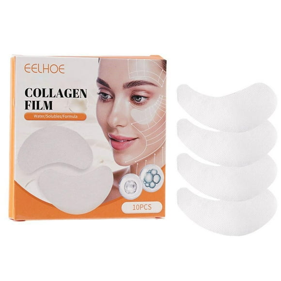 5Pairs/Box Collagen Eye Mask Water Soluble Film Smooth Skin Moisturizing Nourish Lifting Care