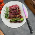 thumbnail image 3 of JingChun 1PC Steak Knives, Sharp Steak Knives, High-Carbon Stainless Steel Steak Knife, Ergonomic Handles Serrated Steak Knives, 3 of 7
