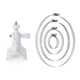 thumbnail image 3 of Soporte para Cámara Montaje en Poste Rotación 360 Ring Stick Up/Spotlight Cam () Blanco, 3 of 5