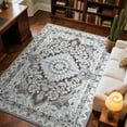 thumbnail image 4 of Junovo 2'x3'Rugs for Living Room Boho Rug Floor Carpet,Brown, 4 of 7