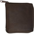 thumbnail image 2 of 100% Genuine Leather Bi-fold Mens Wallet Brown #1356CF, 2 of 4