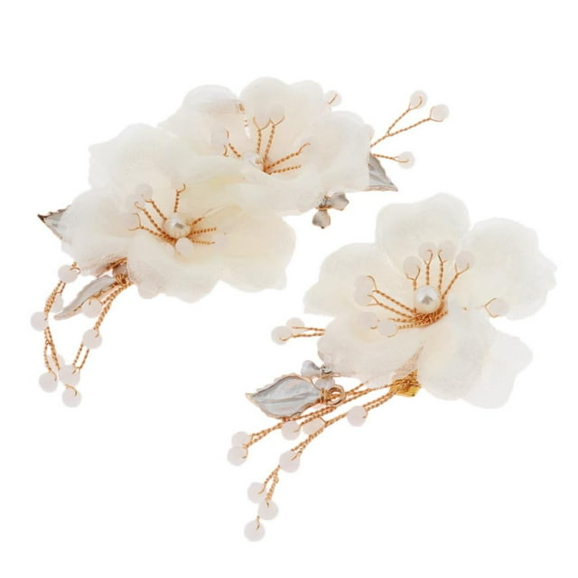 Paquete de 2 Pinzas para El Cabello Zulema Boda nupcial