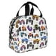 thumbnail image 2 of Easygdp Cartoon Monster Trucks1 Bolsa Térmica Premium - Tela Oxford Impermeable, Gran Capacidad, Bolsillo Frontal, Unisex para Trabajo, Escuela, Actividades al Aire Libre y Picnics, 2 of 8